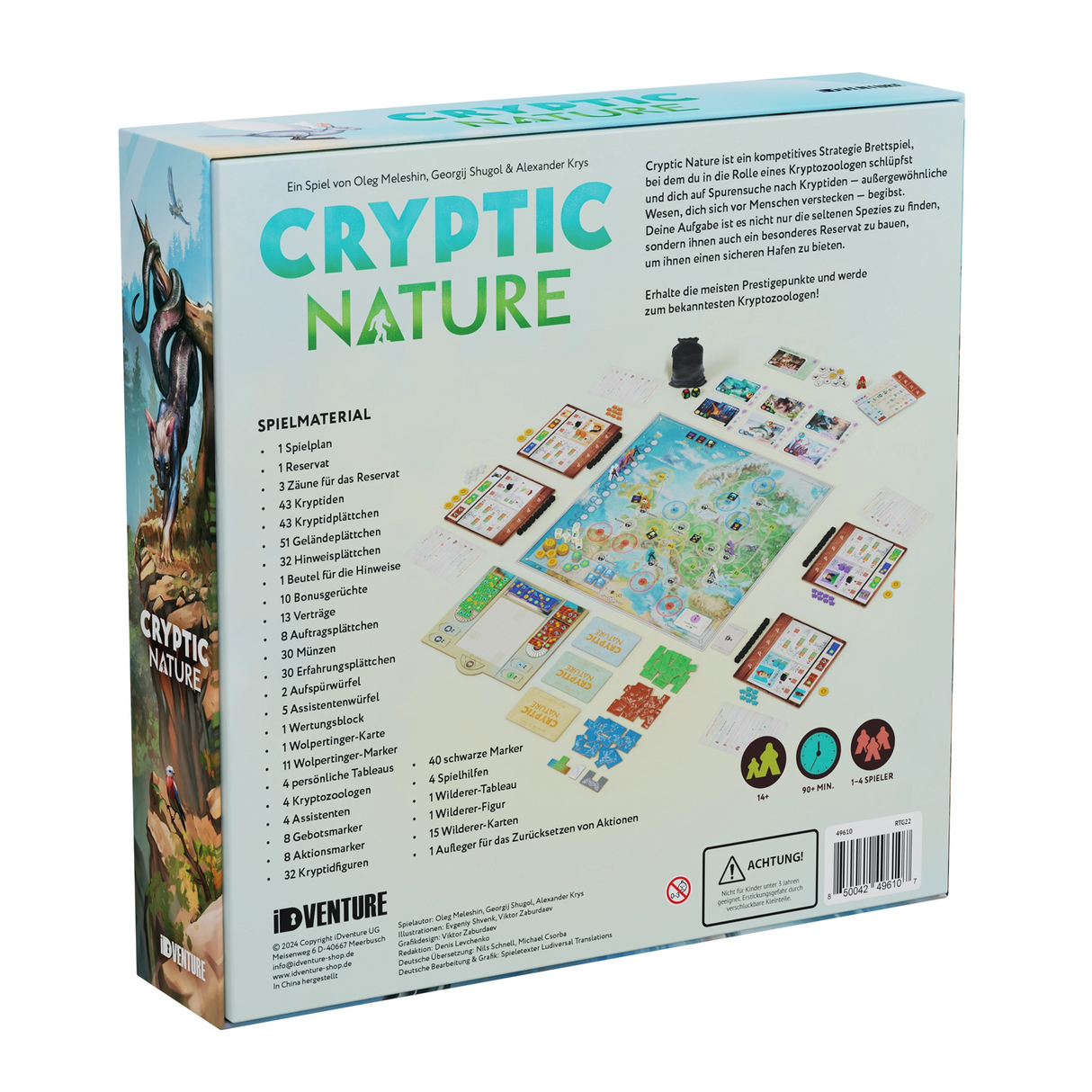 Cryptic Nature - Brettspiel