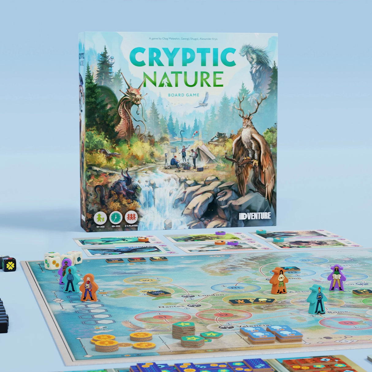 Cryptic Nature - Brettspiel