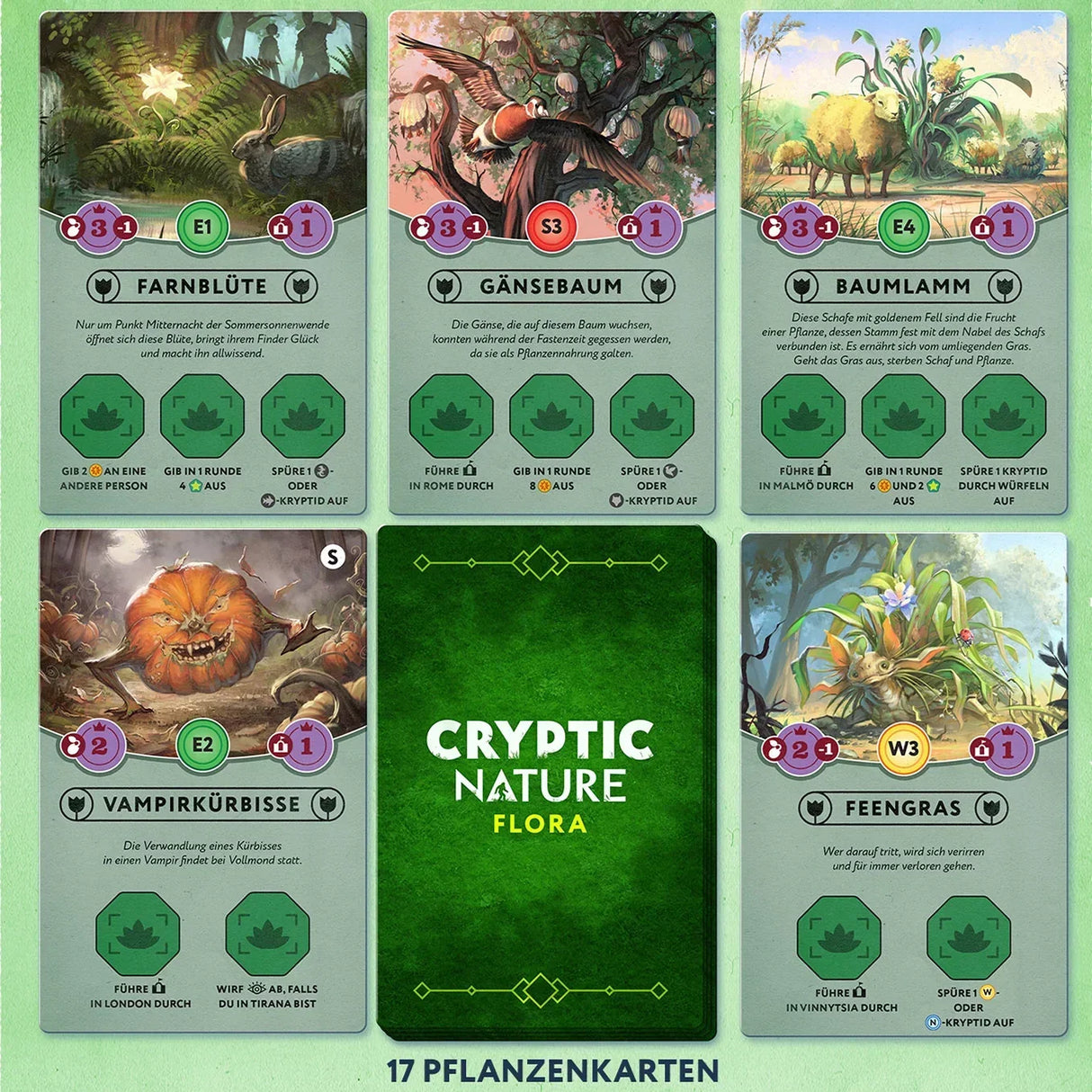 Flora - Nature mystérieuse - Extension pour jeu de société