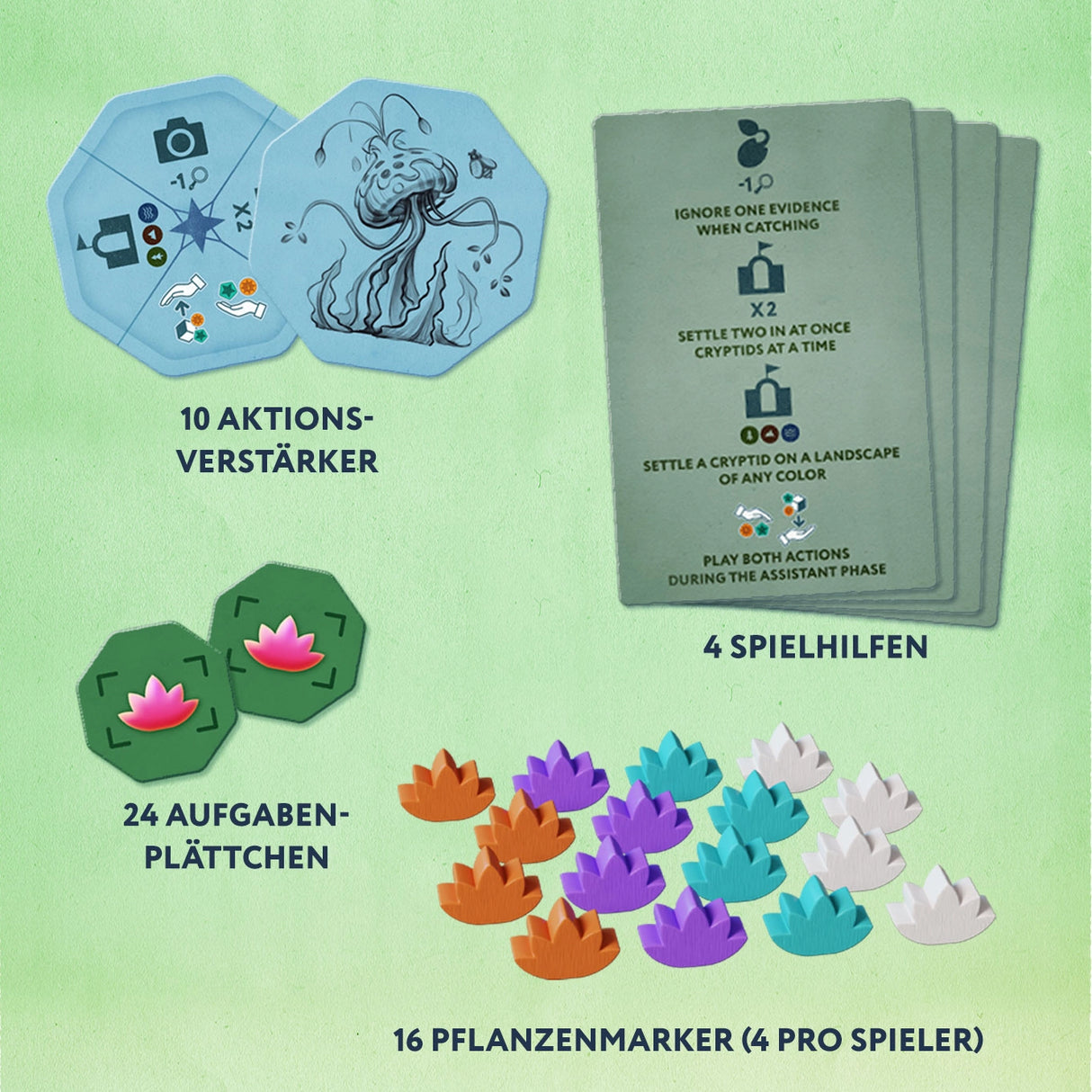 Flora - Cryptic Nature - Brettspielerweiterung