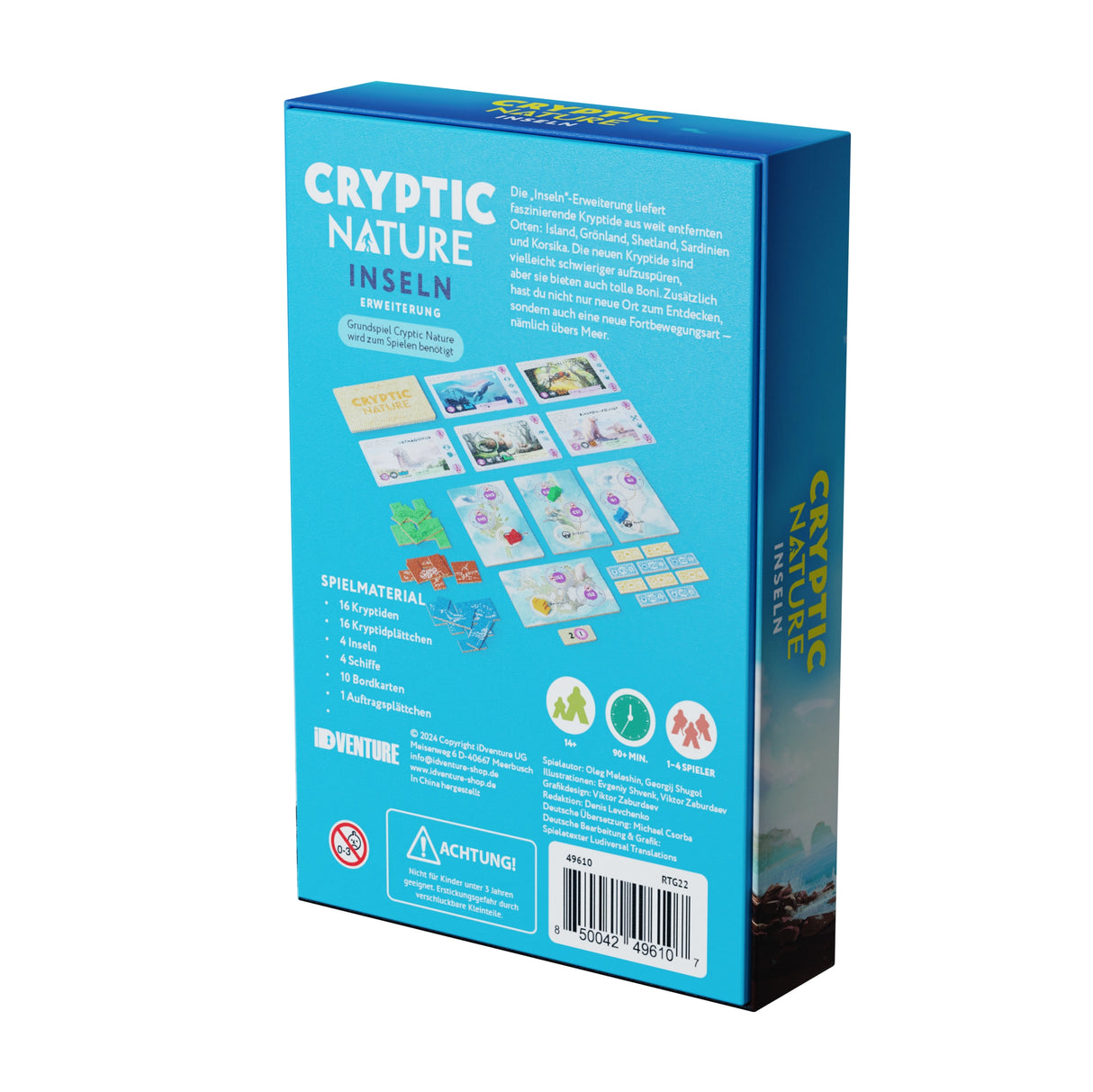 Inseln - Cryptic Nature - Brettspielerweiterung