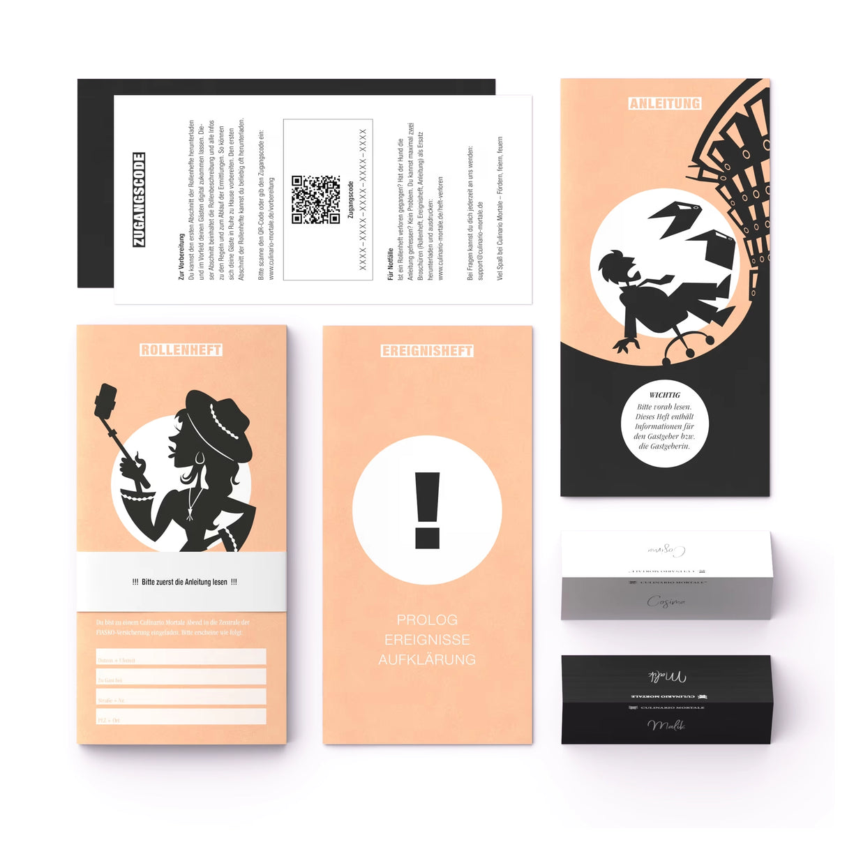 Fördern, Feiern, Feuern - Krimidinner