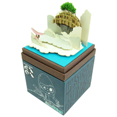Das Schloss im Himmel - Der Anflug - Paper Art Box