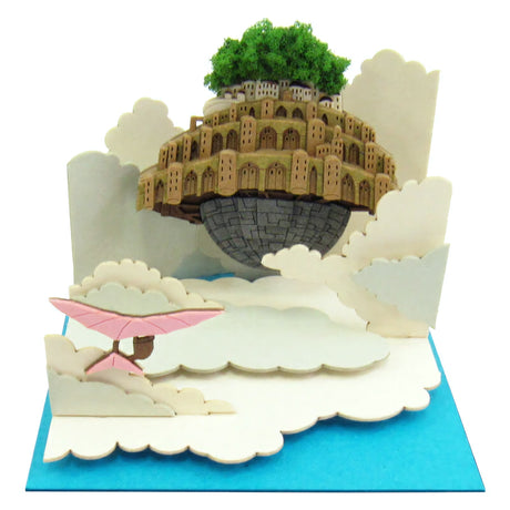 Das Schloss im Himmel - Der Anflug - Paper Art Box