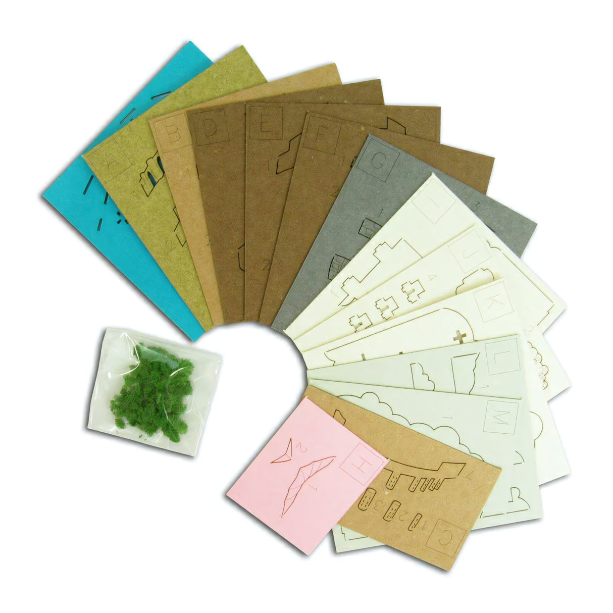 Das Schloss im Himmel - Der Anflug - Paper Art Box