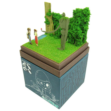 Das Schloss im Himmel - Sheeta, Pazu und der Roboter - Paper Art Box