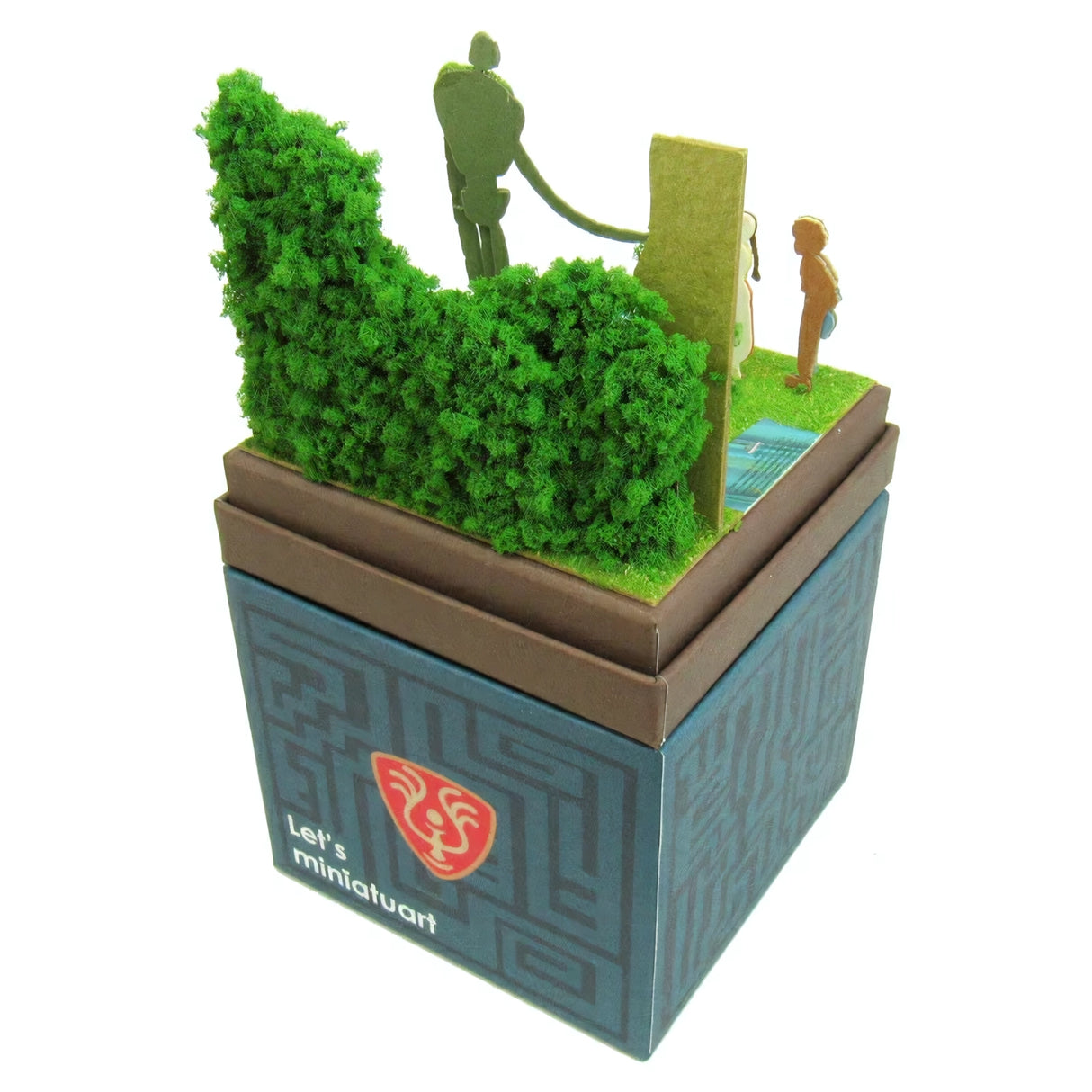 Das Schloss im Himmel - Sheeta, Pazu und der Roboter - Paper Art Box