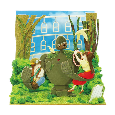 Das Schloss im Himmel - Der Wald des Roboters - Paper Art Box