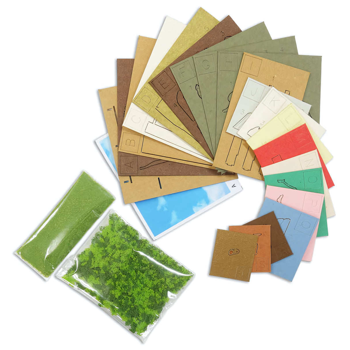 Das Schloss im Himmel - Der Wald des Roboters - Paper Art Box