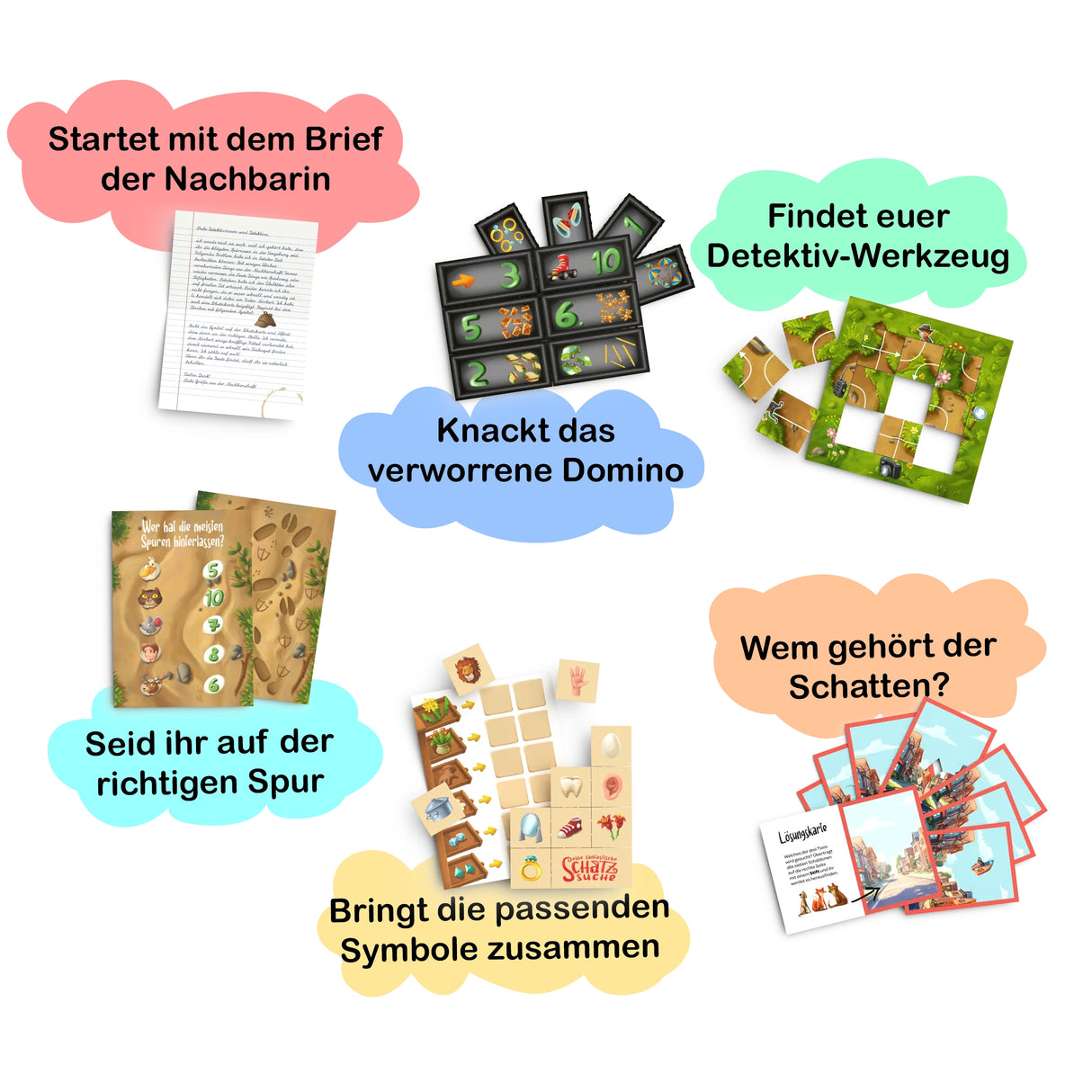 Detektive auf geheimer Spur - Schnitzeljagd für Kinder