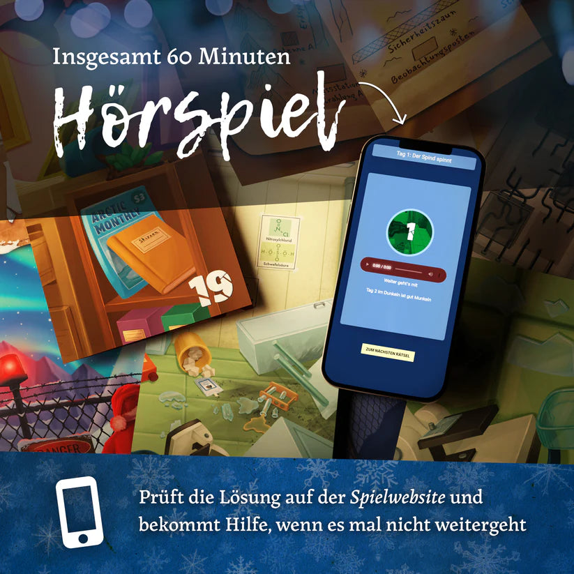 Der Arktis Fall - Rätsel-Adventskalender
