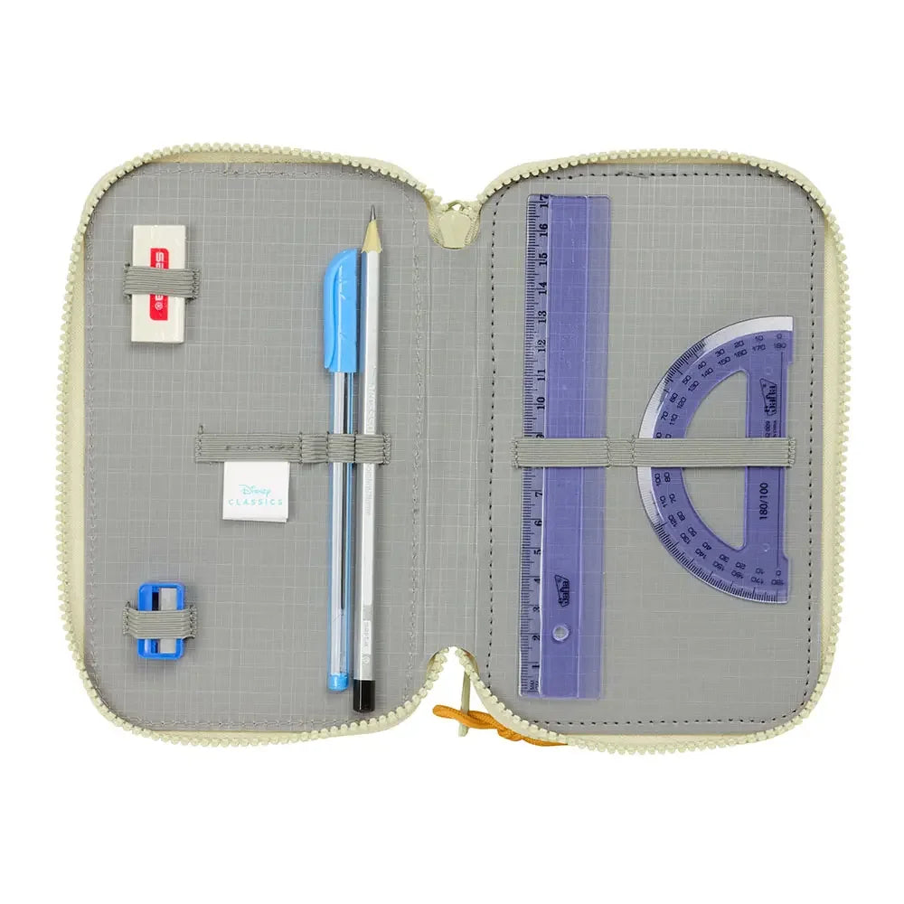 Le Roi Lion « Mufasa » - Trousse comprenant stylos, taille-crayon, règle et gomme (37 pièces)