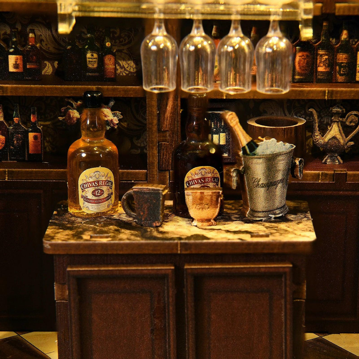 La taverne oubliée - Diorama