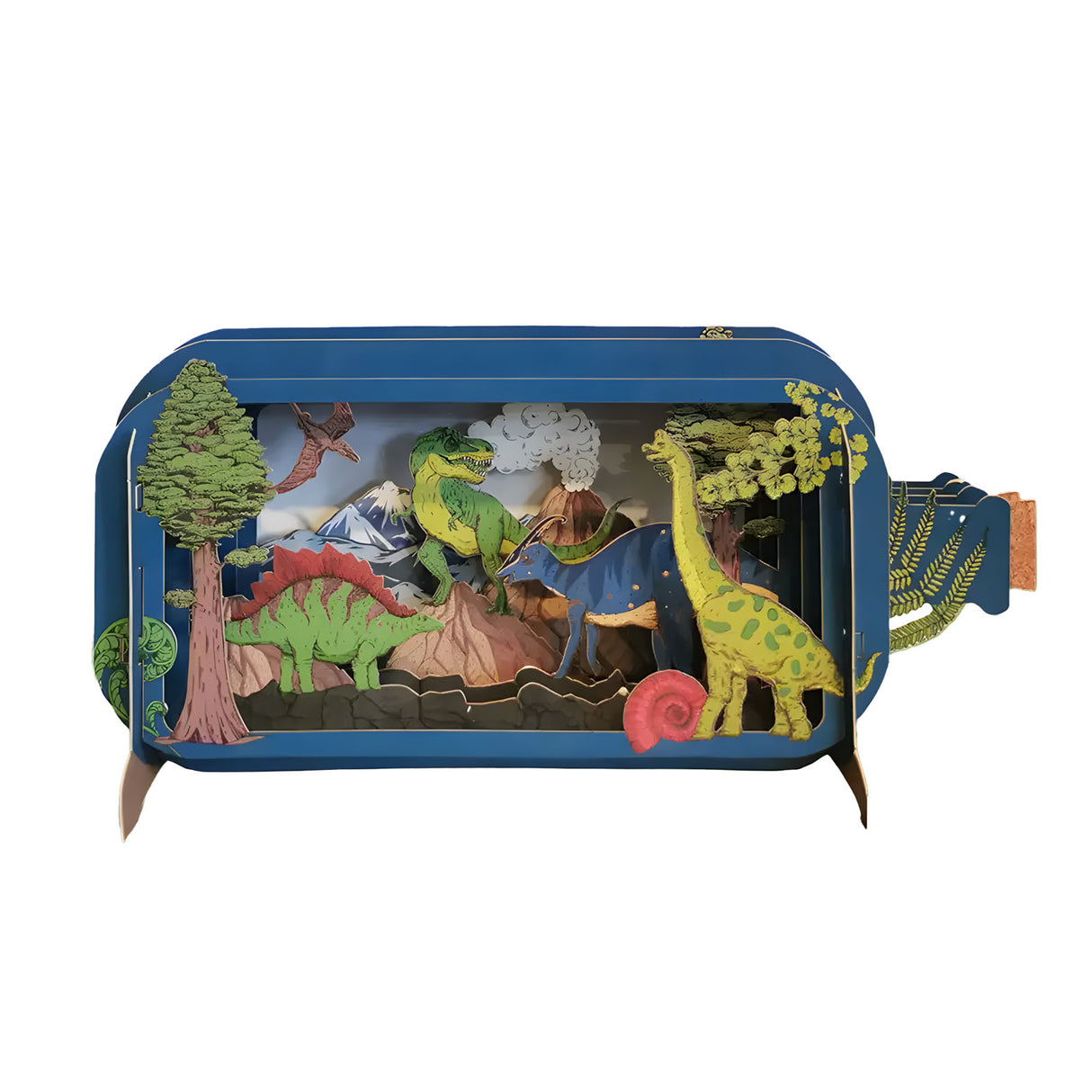 Dinosaurier - 3D Pop-Up Geburtstagskarte