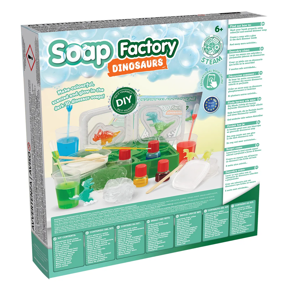 Dinosaurier Seifen-Atelier - Experimentierkasten