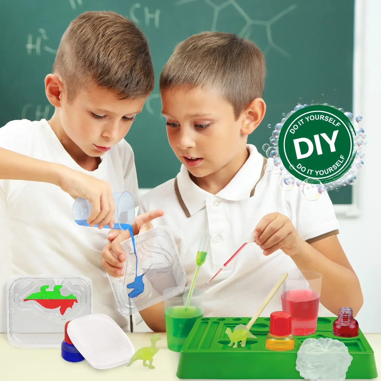 Atelier de savon dinosaure - Kit d'expérimentation