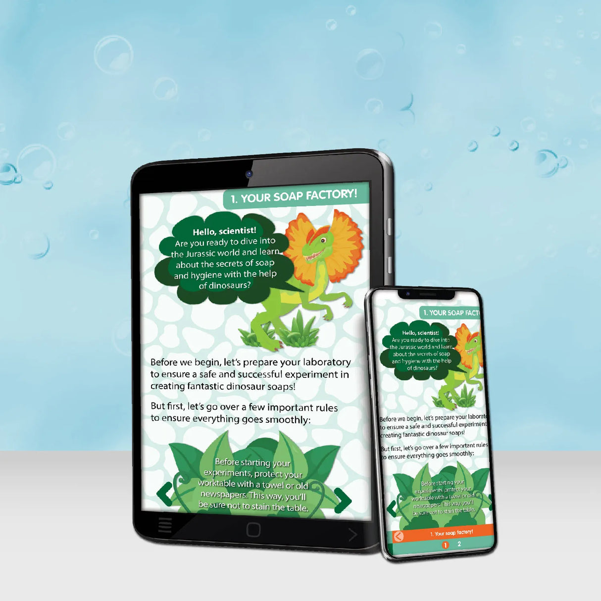 Dinosaurier Seifen-Atelier - Experimentierkasten