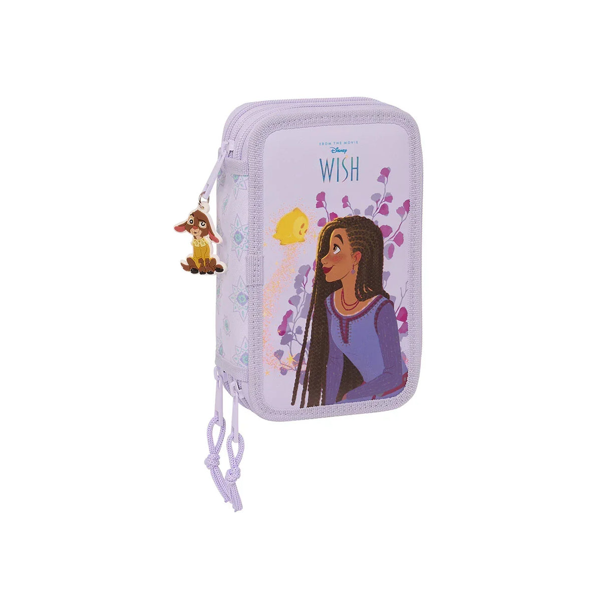 Wish - Trousse comprenant stylos, taille-crayon et gomme (28 pièces)
