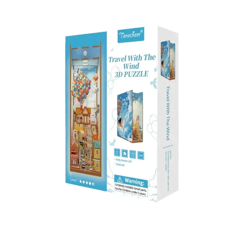 Tonecheer 3D Puzzle Travel With The Wind Verpackung