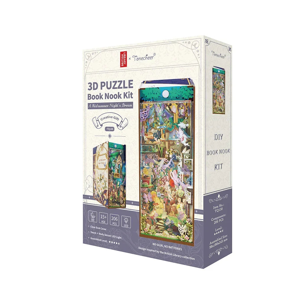 3D Puzzle Buchnische Bausatz Ein Sommernachtstraum