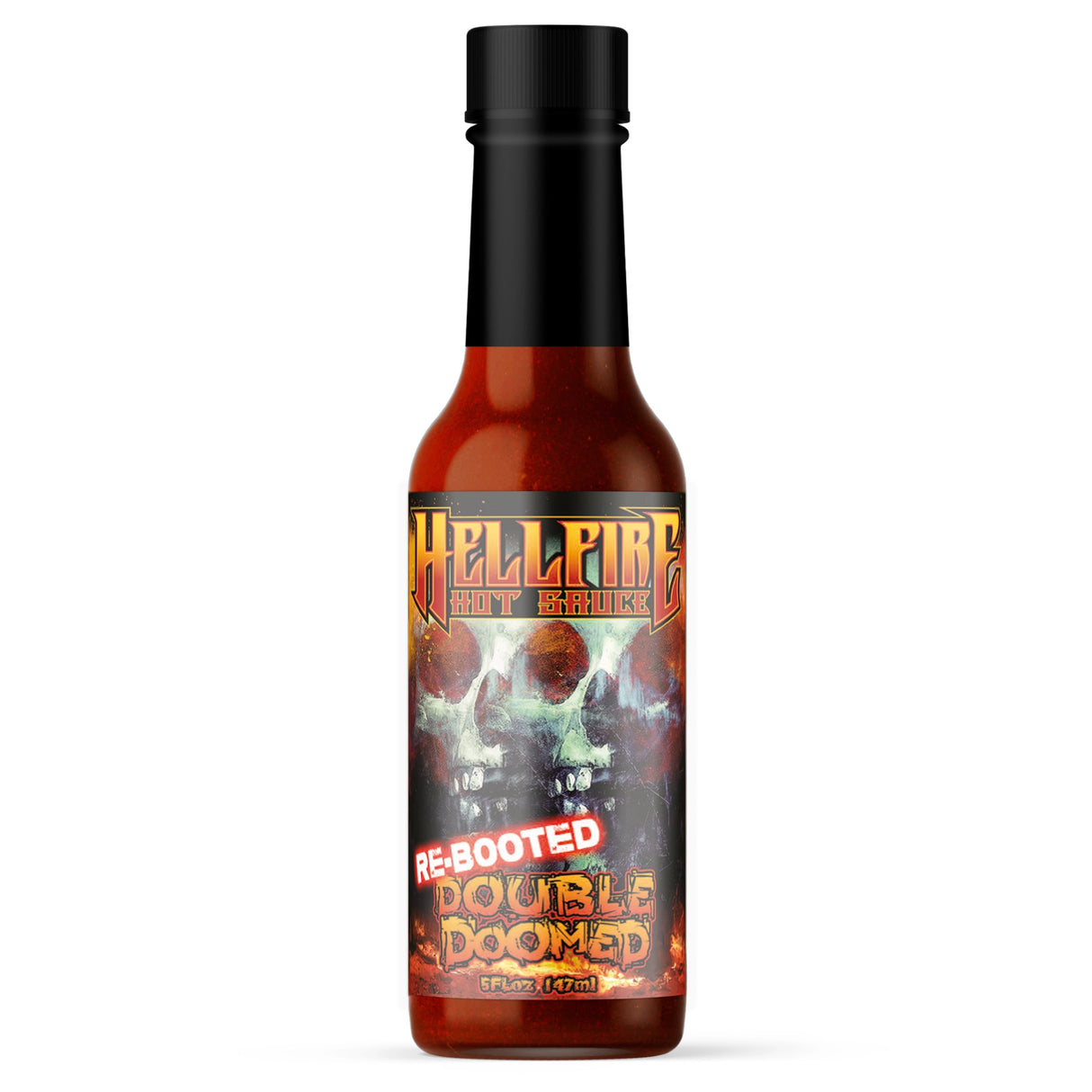 Double Doomed Rebooted! 4.5 Mio Scoville (147 ml) - Scharfe Sauce
