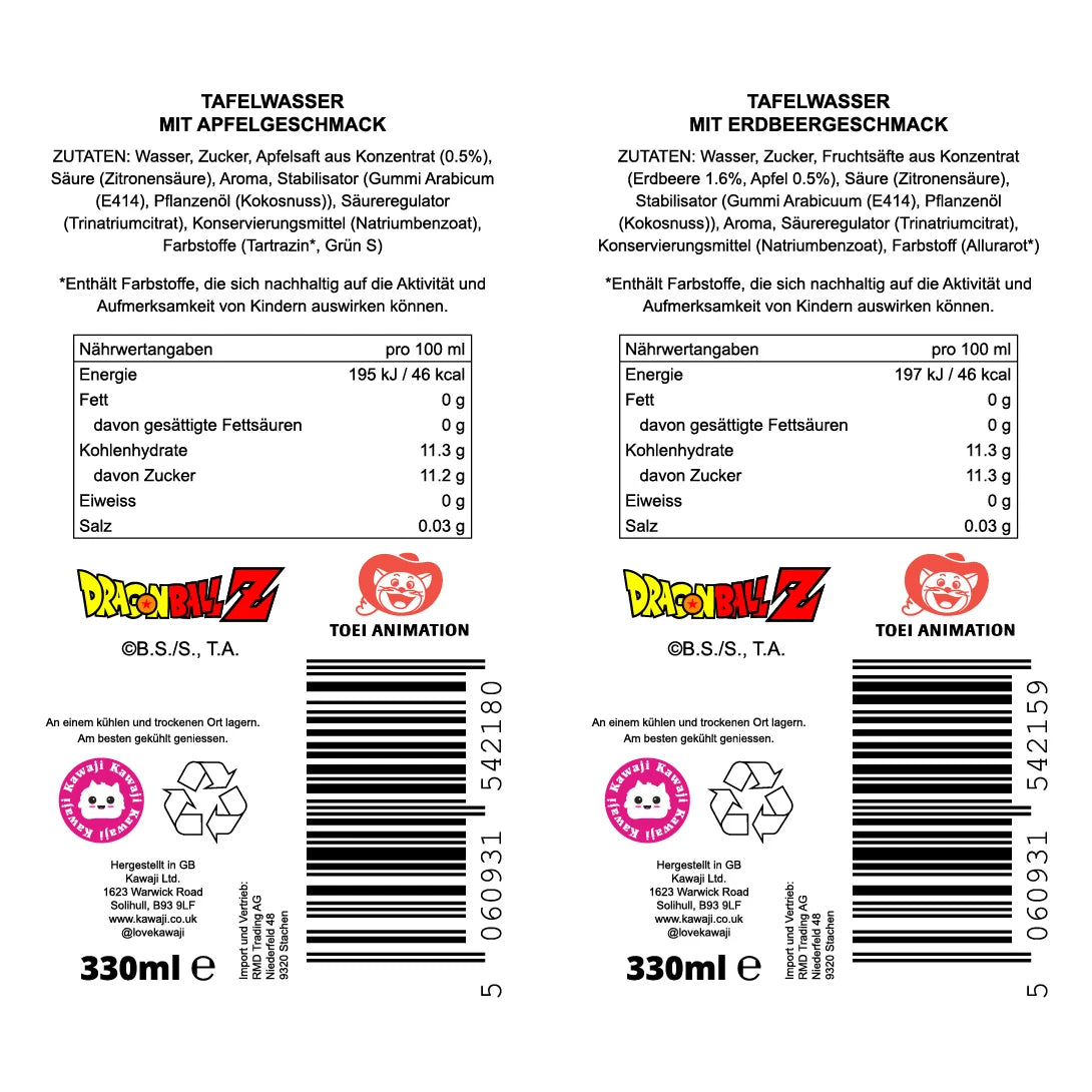 Dragon Ball Z - Soda Mix (12 x 330 ml)