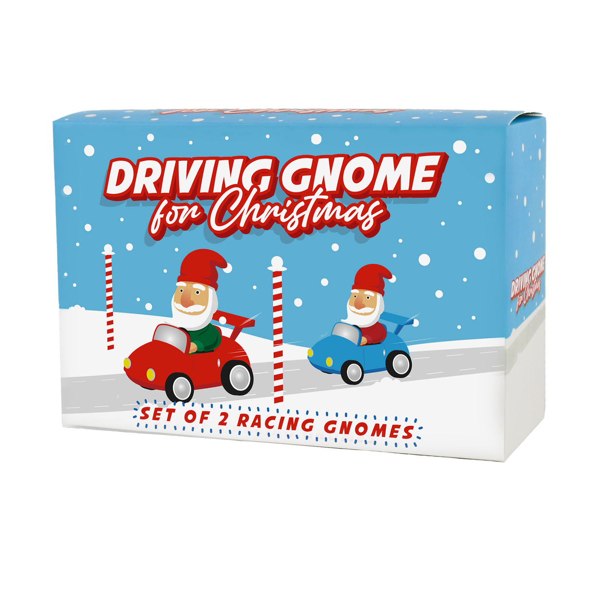 Driving Gnome For Christmas - Aufziehspielzeug
