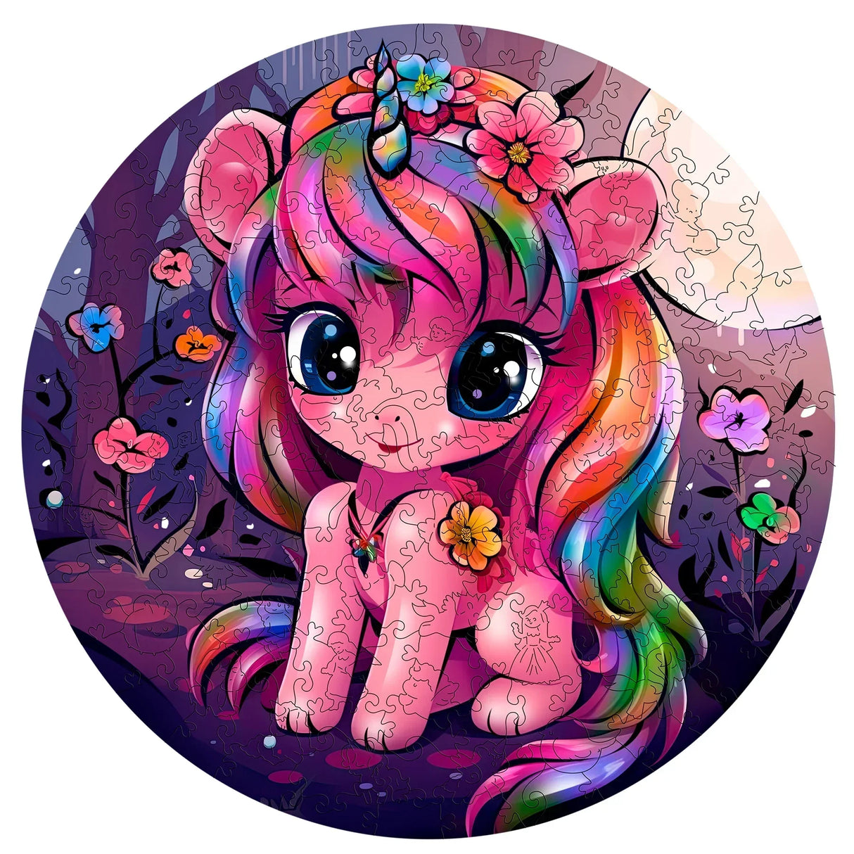 Licorne (200 pièces) - Puzzle en bois