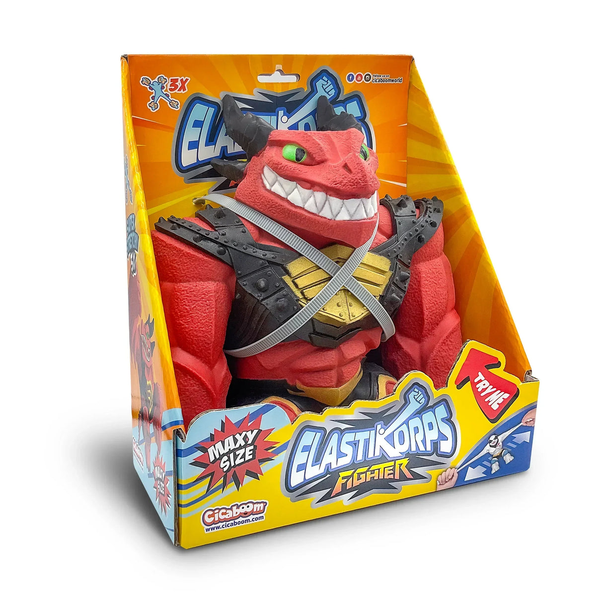 Fighter RedGal (24 cm) - Dehnbare Actionfigur