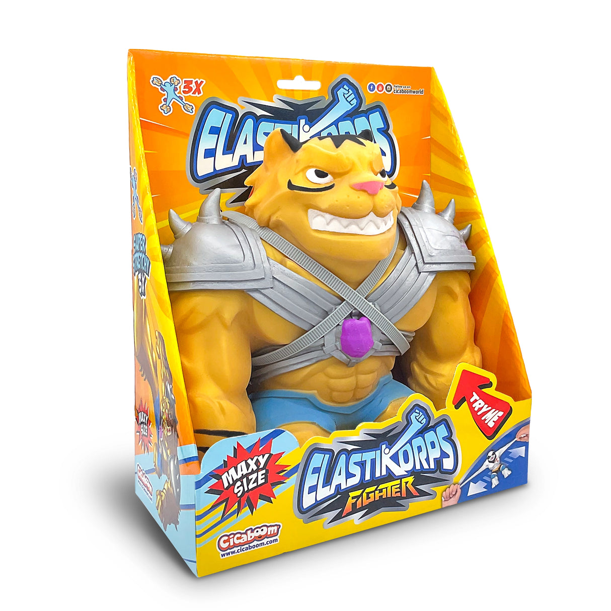 Fighter Tiger (24 cm) - Dehnbare Actionfigur