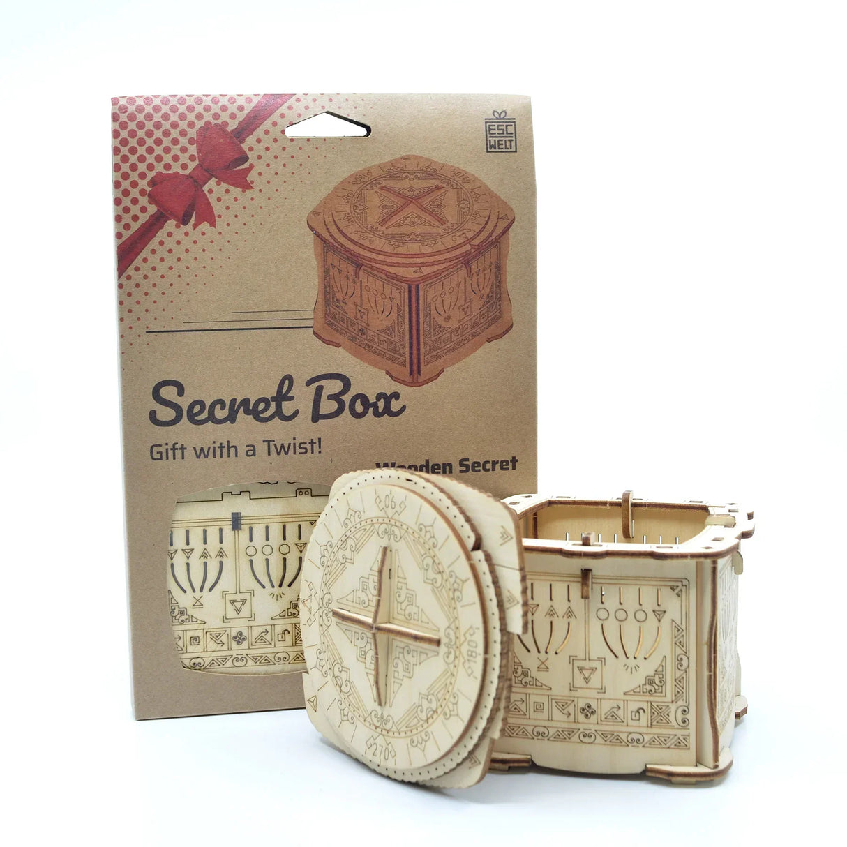 Boîte secrète « La Serrure » - Kit de boîte à énigmes