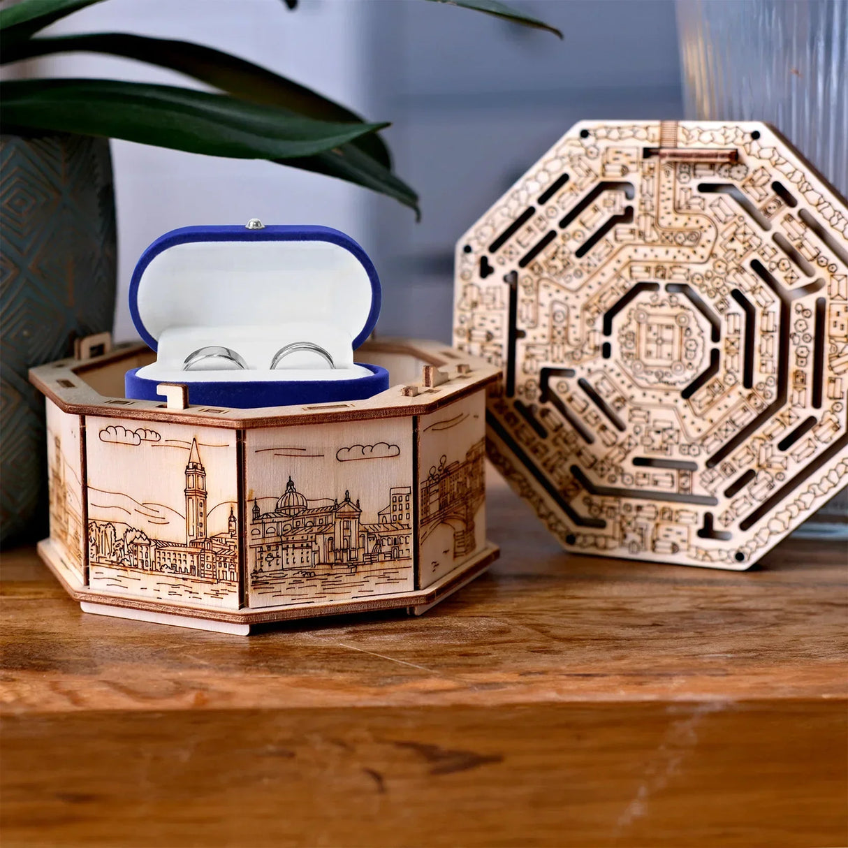 Boîte secrète « Labyrinthe » - kit de boîte à énigmes