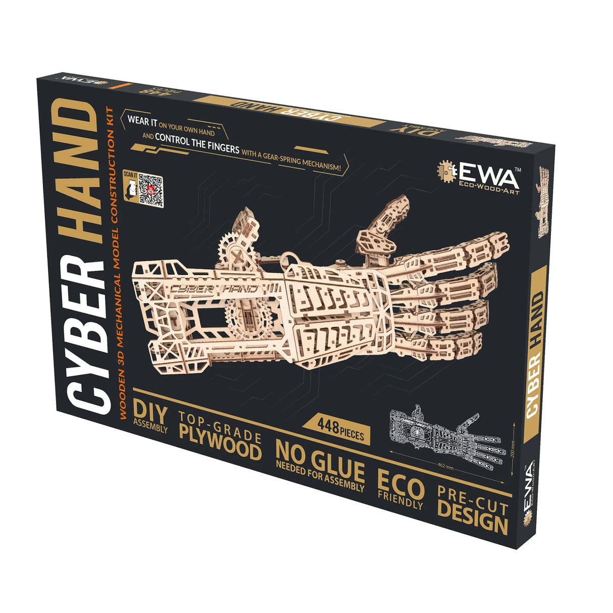Cyber Hand - 3D Holzbausatz