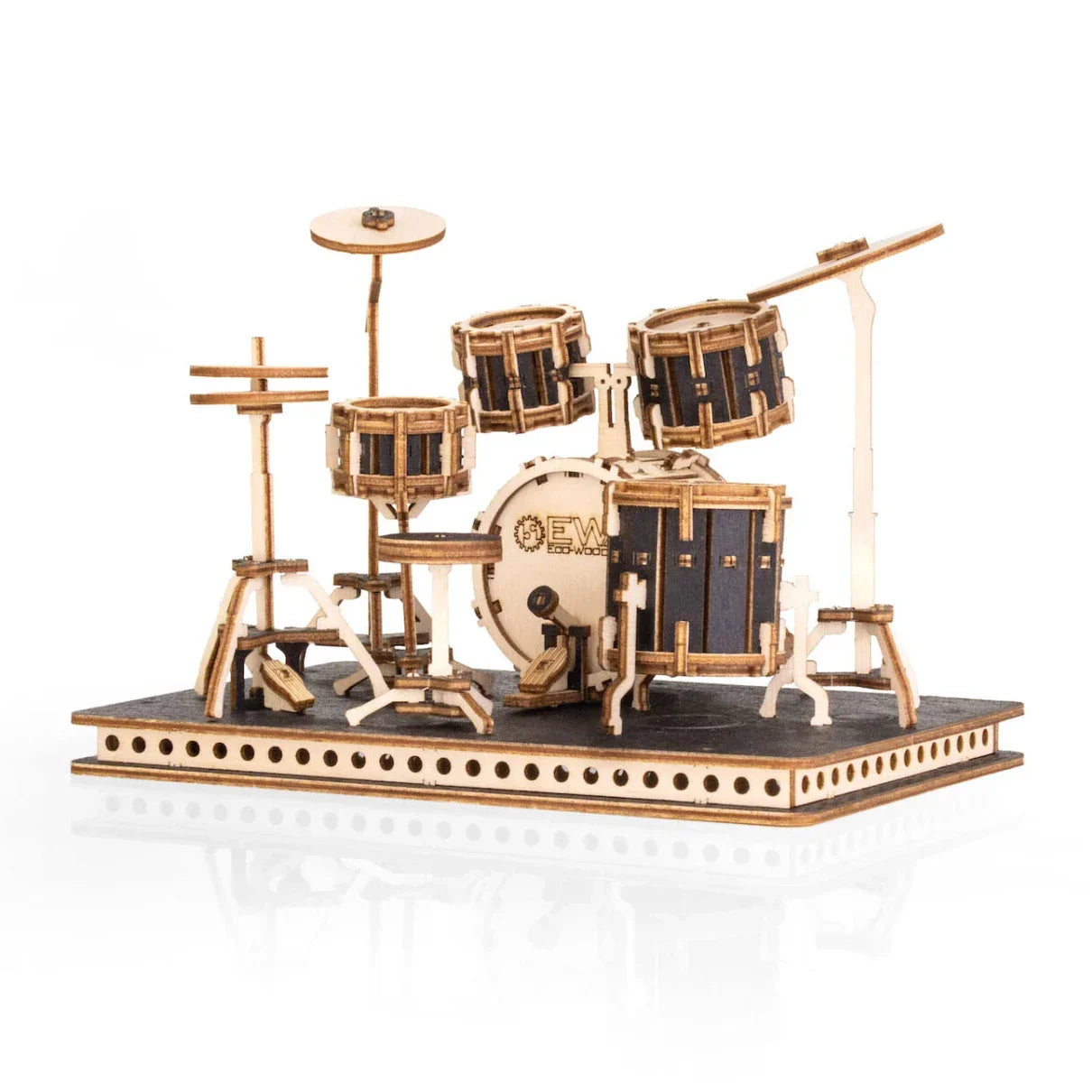 Batterie - Kit de construction en bois 3D