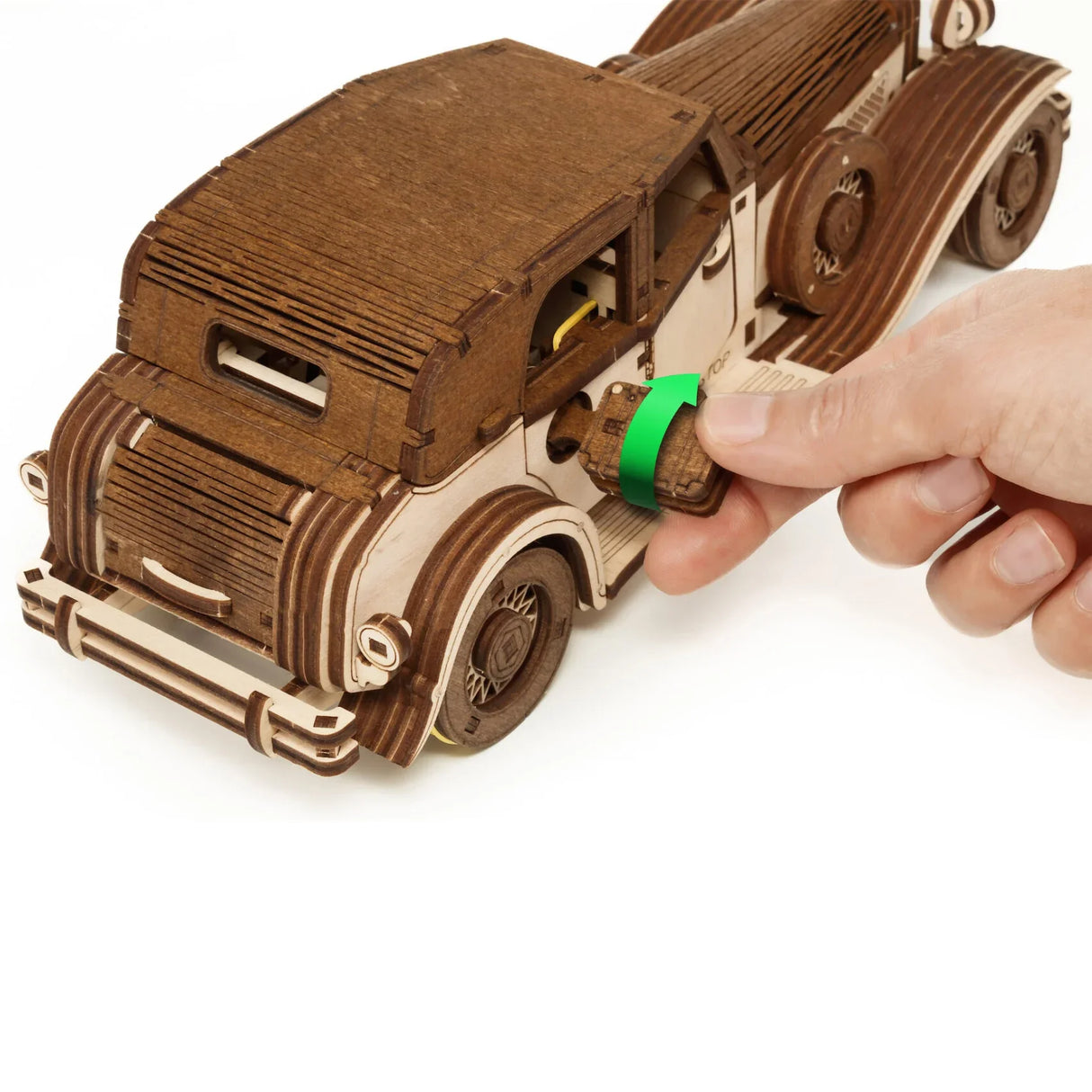 Kit de maquette en bois 3D Ferdinand Oldtimer