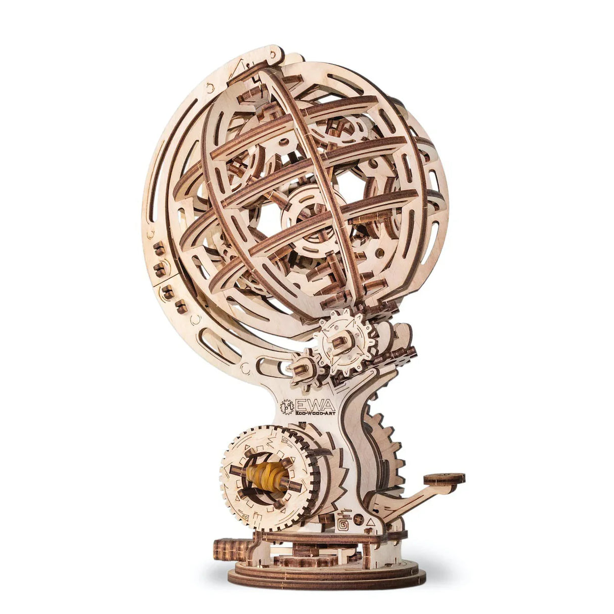 Globe cinétique - Kit de construction en bois 3D