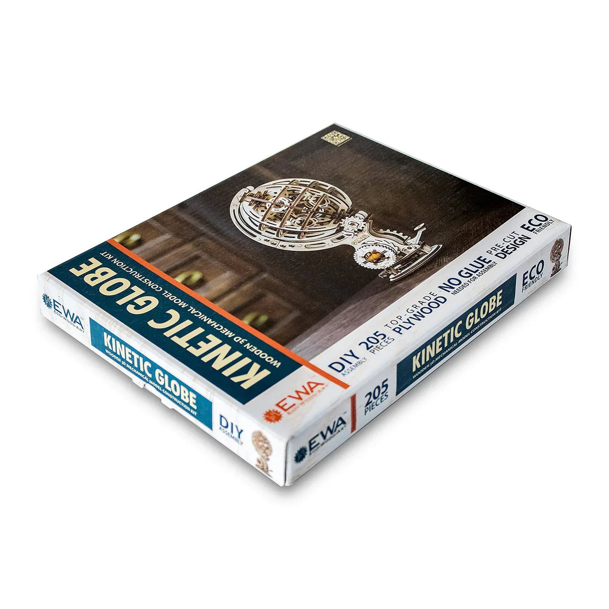 Globe cinétique - Kit de construction en bois 3D