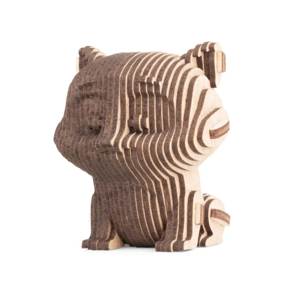Kit en bois 3D Mini Chat