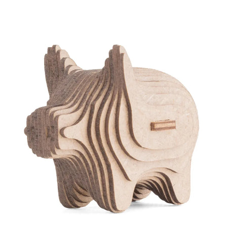 Mini Schwein - 3D Holzbausatz