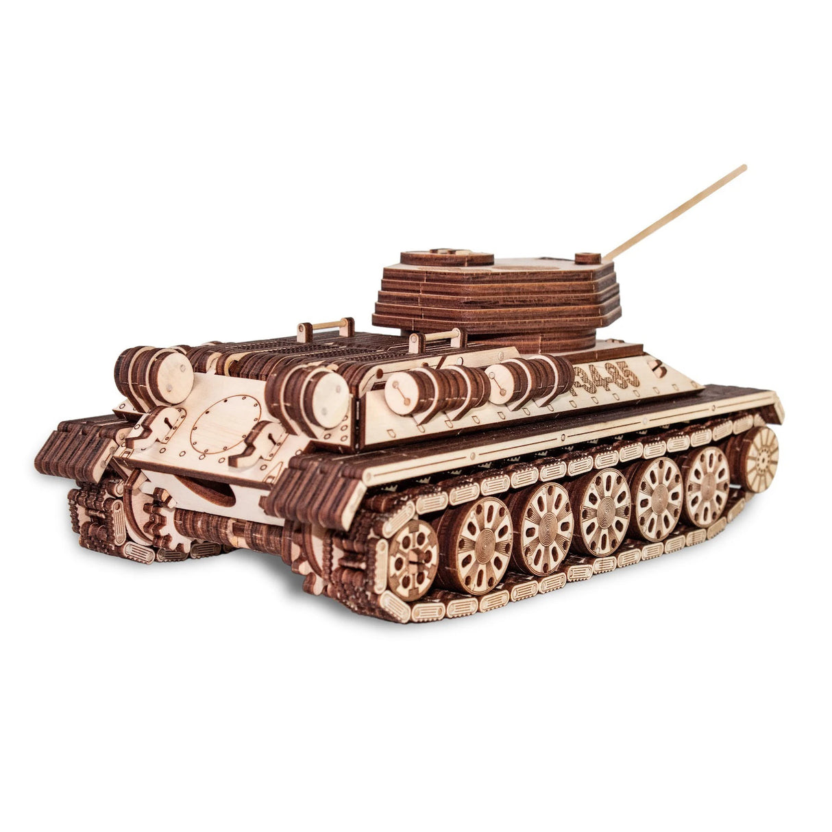 Panzer T-34-85 - 3D Holzbausatz