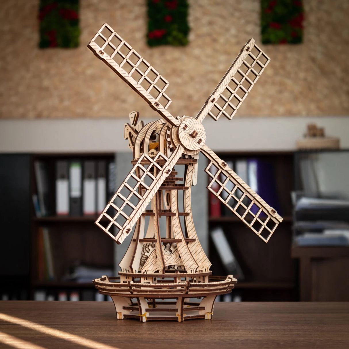 Windmühle - 3D Holzbausatz