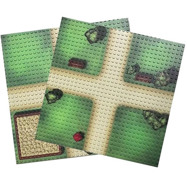 Farm Kreuzungen 32x32 (2 Stück) - Bauplatte