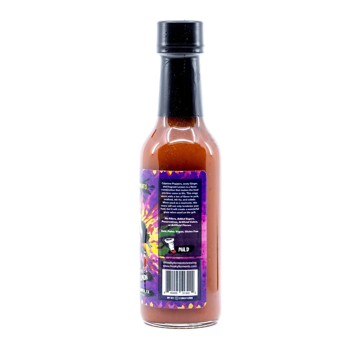 Sauce piquante Gingembre Cayenne Citron (148 ml)