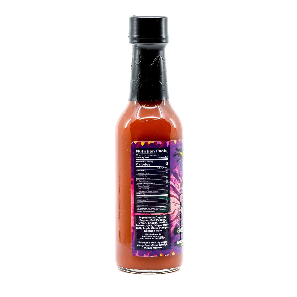 Sauce piquante Gingembre Cayenne Citron (148 ml)