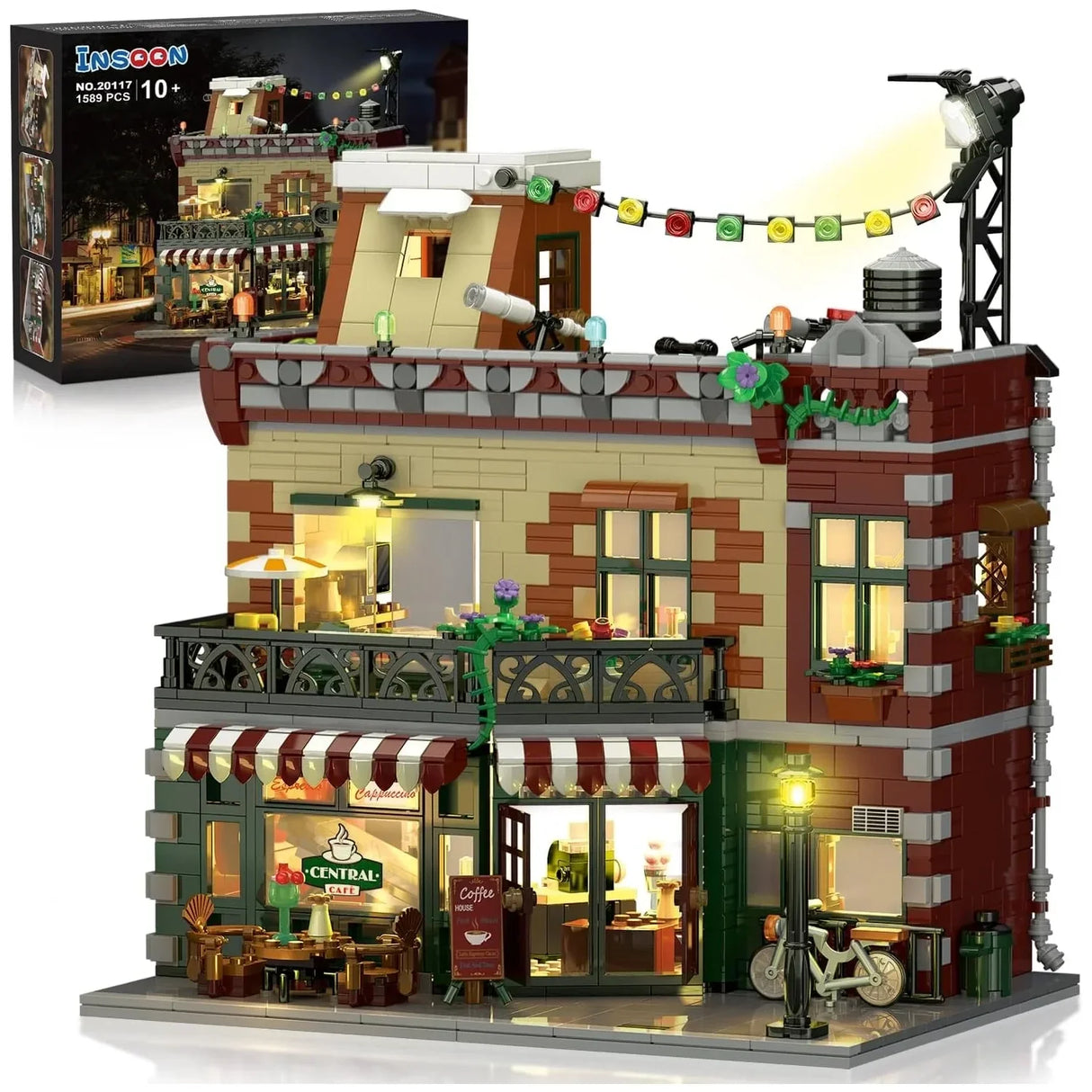 Friends Café - Briques de construction