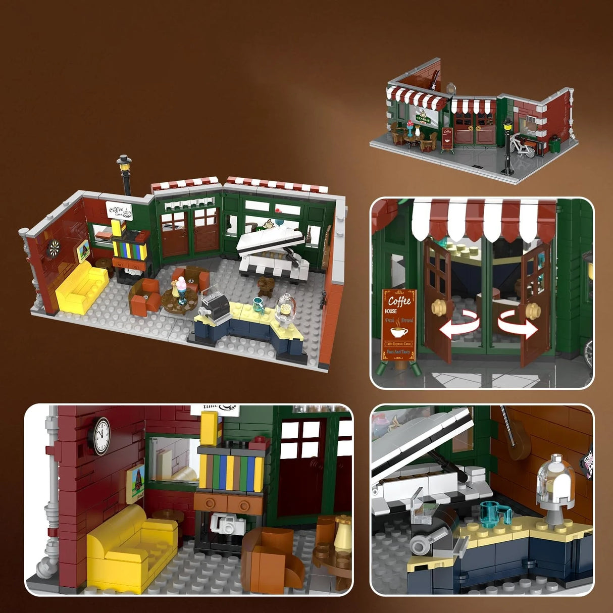 Friends Café - Klemmbausteine