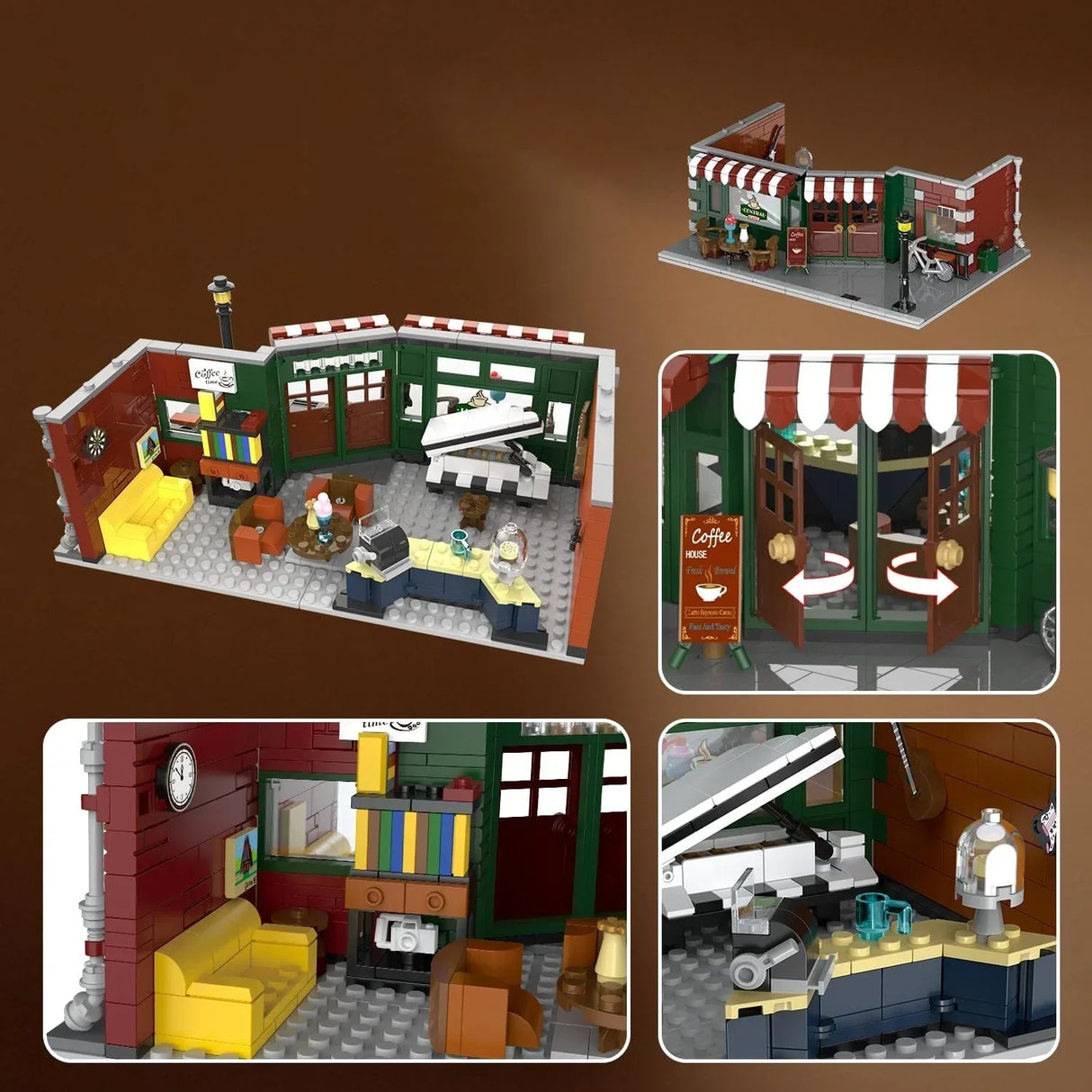 Friends Café - Briques de construction