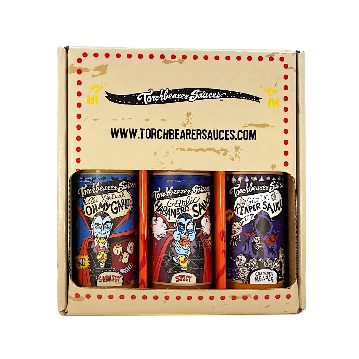 Garlic Lovers - Knoblauch Saucen Set (3 x 148 ml) - Scharfe Sauce