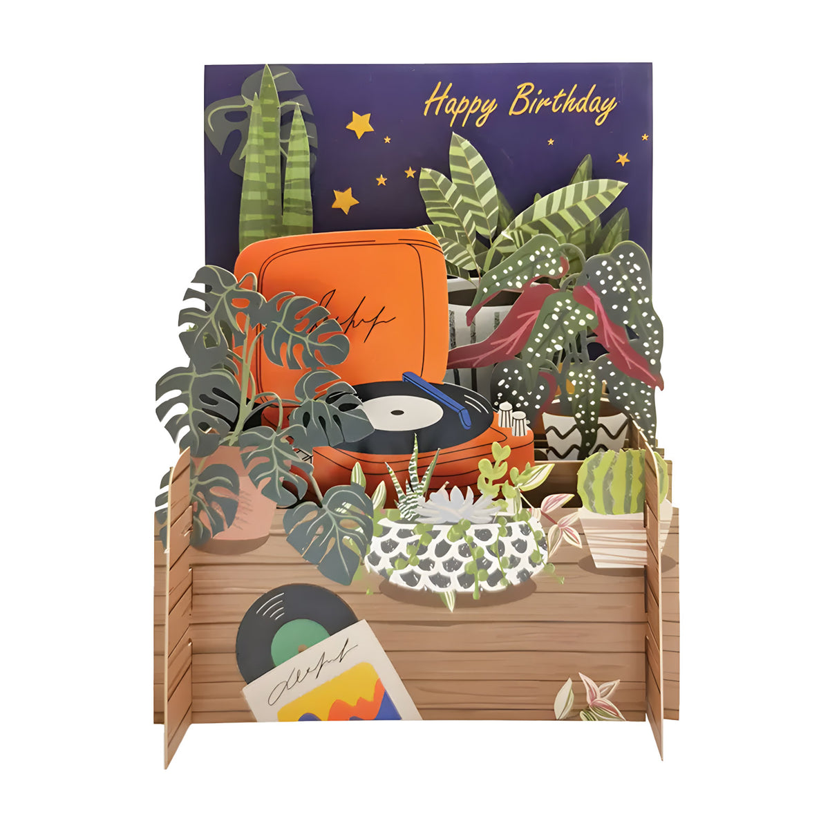 Gartenparty - 3D Pop-Up Geburtstagskarte