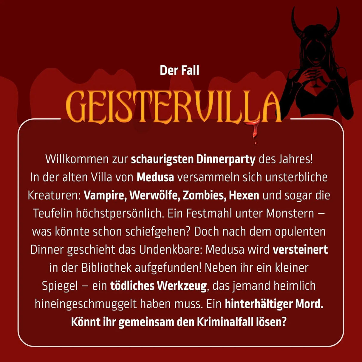 Geistervilla - Krimidinner